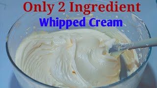 2 Ingredient Whipped Cream | Buttercream Frosting | Whipped Cream Recipe |Vanilla Buttercream Recipe screenshot 5