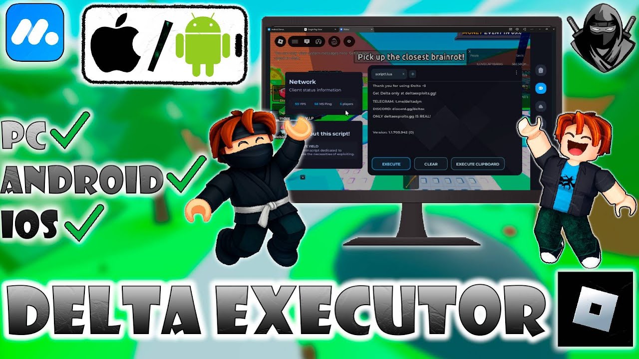 [2K ROBUX] 🥷 PC DELTA EXECUTOR TUTORIAL 2026 FACIL Y RAPIDO | 💻 PC + 🍎 ...