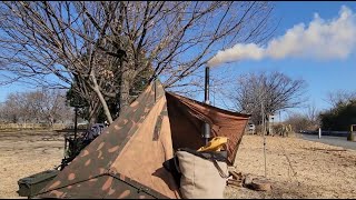 ハンガリー軍幕】（Longversion）おっちゃん本気のデイキャンプ⛺IN