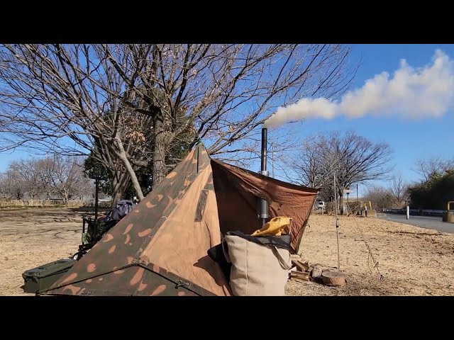 ハンガリー軍幕】（Longversion）おっちゃん本気のデイキャンプ⛺IN
