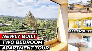 NEWLY CONSTRUCTED TWO BEDROOM APARTMENT TOUR ALL EN SUITE MODERN APARTMENT TOUR KENYA NA
