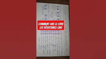 👋👋Comment lire le Code les Résistance CMS, Code EIA96 des Résistances SMD, Montée en Surface #Shorts