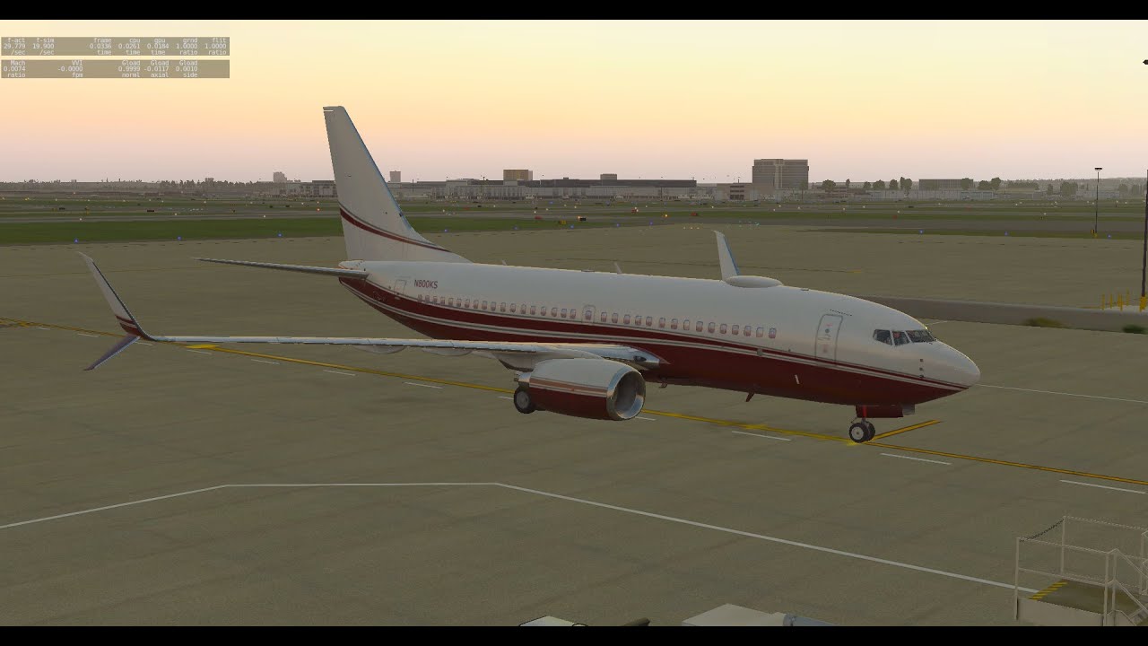 Boeing 737-700ER X-Plane 11 YSSY-SCRM - YouTube