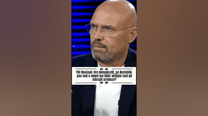 Ylli Manjani: Ore demokratë, po Berishën pse nuk e shani me libër shtëpie tani që mbrojti armikun?