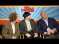Larry, Moe and Curly Interview for THE THREE STOOGES