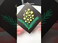 How to make Spring Flowers with Glitter effect #shorts #glitter #craft #draw