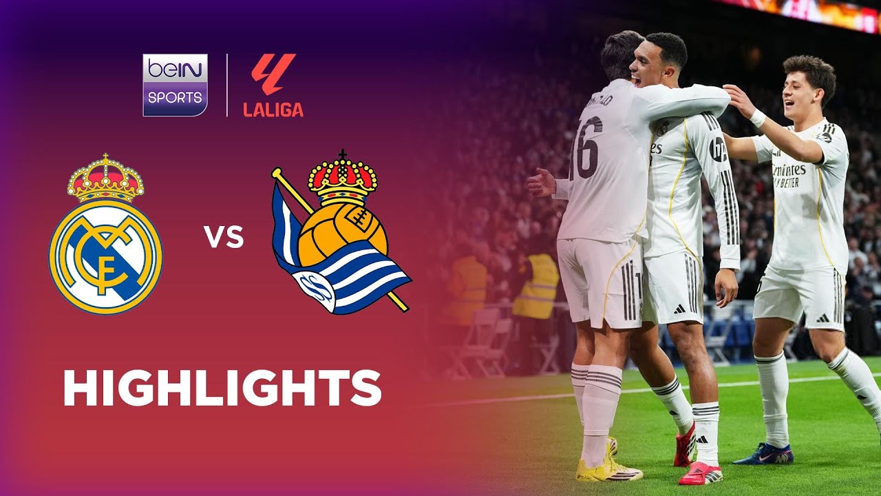 Real Madrid 4-1 Real Sociedad | LaLiga 25/26 Match Highlights