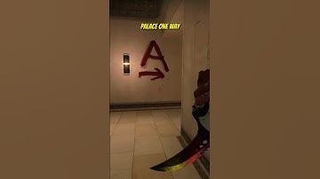 PALACE ONE WAY ON MIRAGE #shorts #csgo