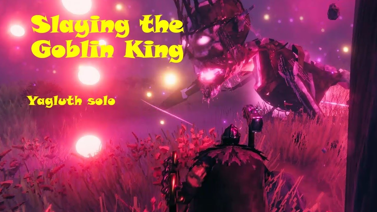 Slaying the Goblin King - fighting Yagluth solo in Valheim