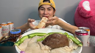 MUKBANG 2 KG MỠ .CÁC BẠN SẼ NGÁN KHI XEM NSM ĂN NHÉ !!