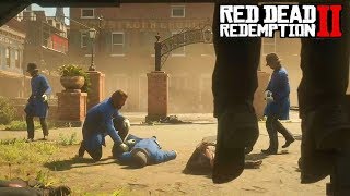 картинка: Конец Кольма О'Дрискола - RED DEAD REDEMPTION Прохождение  #34
