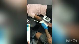 Tattoo Session | Smile Now Cry Later BnG | #TKTATTOO