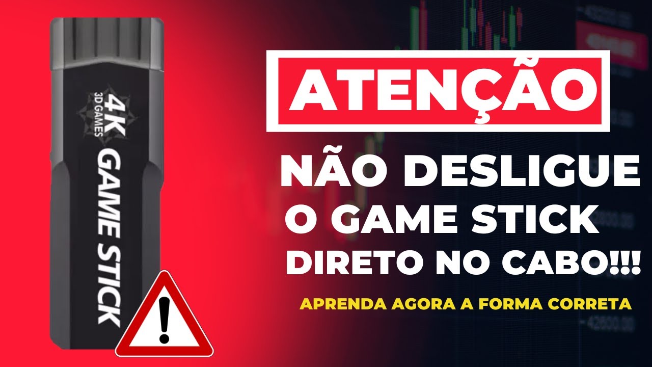 Seu Game Stick Pode Estar Correndo Perigo Como Desligar O Game 