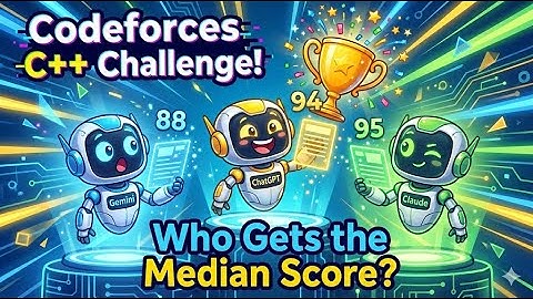 C++ Codeforces Problem: Find the Median Score of 3 AI Contestants!