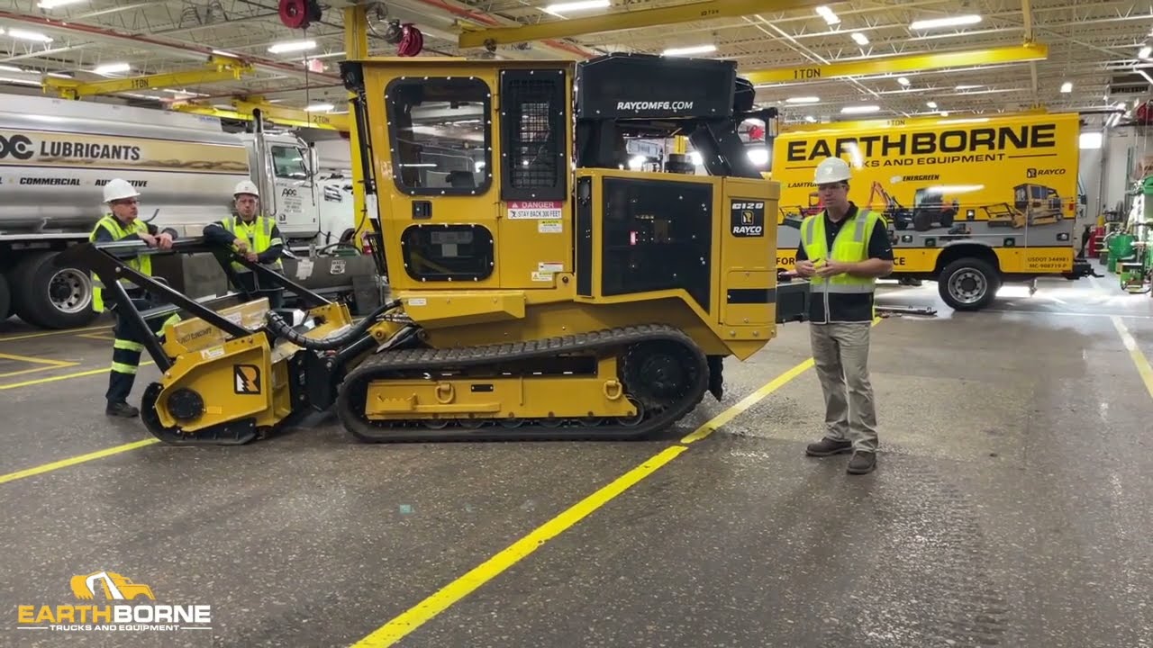 Rayco C120 Daily Machine Care Video, brought to you by Earthborne and our National Uptime Center.