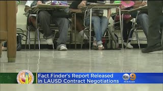 New Report Provides Some Optimism As Teacher's Strike Looms LAUSD
