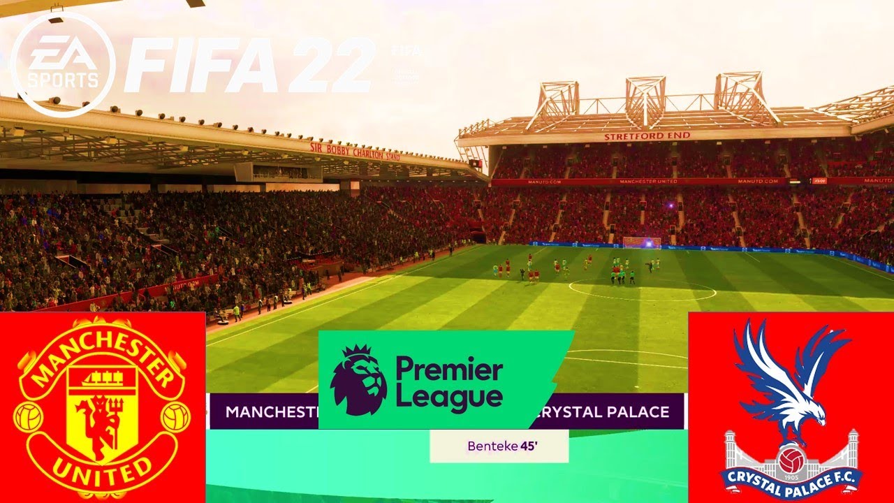 FIFA 22 - Manchester United vs Crystal Palace Premier League 2021/22 Matchday 15 | Next-Gen Gameplay