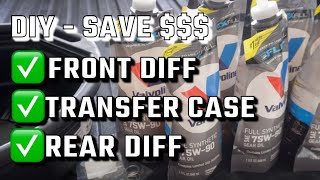 DIY Differential Fluid Change! STAY AWAY FROM DEALER PRICES! -Toyota Tacoma DIY Differential Fluid Change! STAY AWAY FROM DEALER PRICES! -Toyota Tacoma