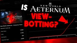 Amazon accused of viewbotting New World Aeternum trailer