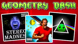 We Made ALBUM COVERS for Geometry Dash…