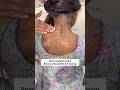 Neck Cleaning Tips Trick Clean Neck Dirt Suntan Instantly Remove Tanning Beauty Diy Shorts