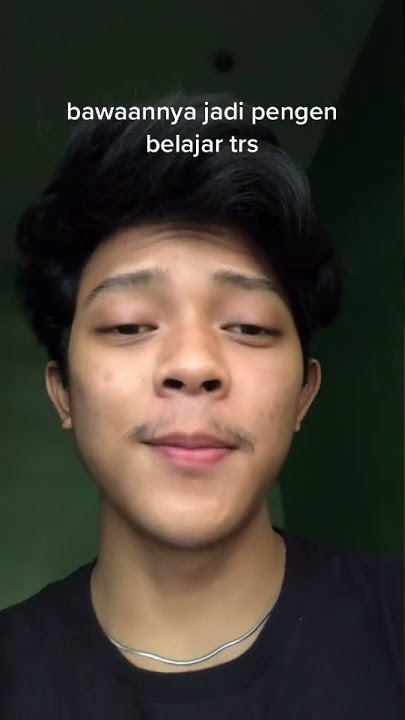 Ini Sound Asli Tiktok Sejak Kenal Kamu Bawannya jadi pengen Belajar trs Iya Soal nya Kamu kan G*bl*k