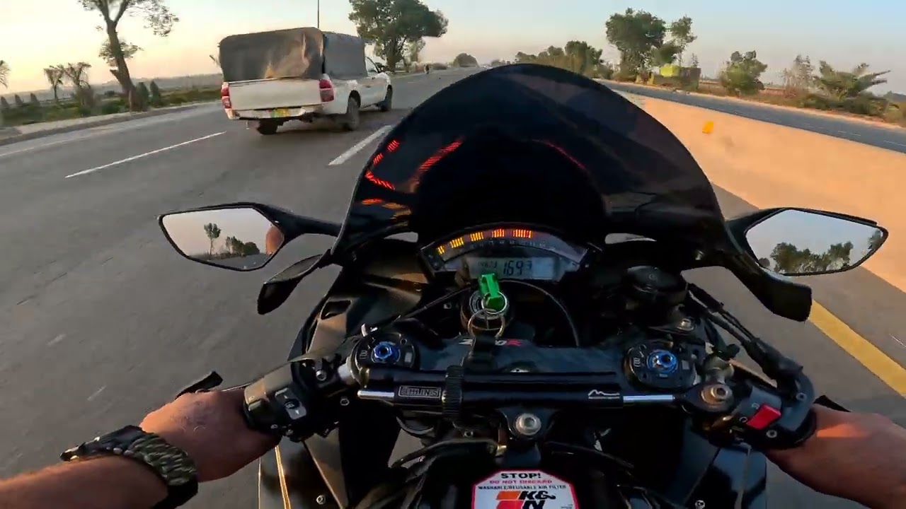 ❣️DRAG RACE ZX10RR 🤩 DONT MISS THE END 😝