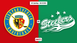 30. Spieltag DEL2 | ESV Kaufbeuren vs. Bietigheim Steelers | Game Highlights