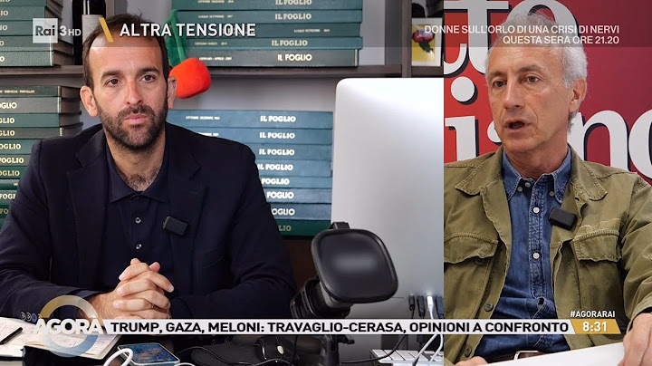 Travaglio-Cerasa l'intervista doppia - Agorà 29/05/2025