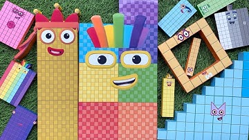 Looking for Numberblocks NEW 1515 Puzzle Tetris Space | ASMR Chirping of Birds