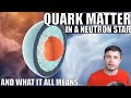 Evidence of Quark Matter In a Neutron Star And Why It's Important