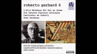 Roberto Gerhard (1896-1970) : Sis Cançons populars catalanes for voice & orchestra (1929 orch. 1931)