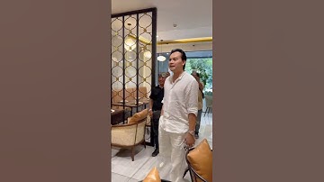 NSUT Kim Tiểu Long vừa về nước là đến nhà hàng VISATRA - NSND Quế Trân để ăn những món chay #shorts