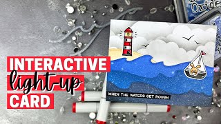 Interactive Light-Up Card - Chibitronics and Lawn Fawn