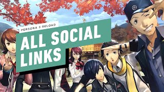 Persona 3 Reload - All Social Links