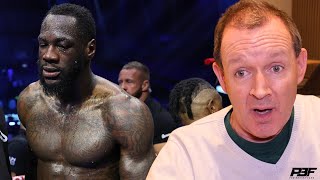 "SHELL OF A FIGHTER... SAD TO SEE"- ADAM SMITH DOESN'T HOLD BACK ON DEONTAY WILDER, RETIREMENT