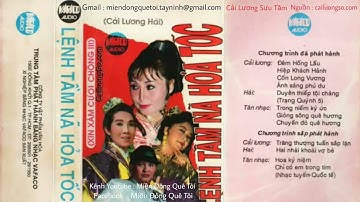 Cải lương _ Xin xăm cưới chồng 3 ( Lệnh tầm nã hoả tốc )