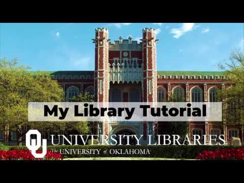 My Library tutorial