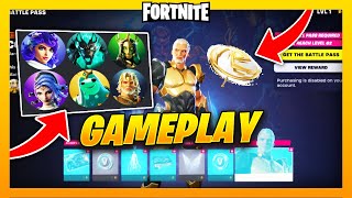 🔴 YENİ SEZON 100 LEVEL BATTLE PASS ! (FORTNITE BATTLE ROYALE)