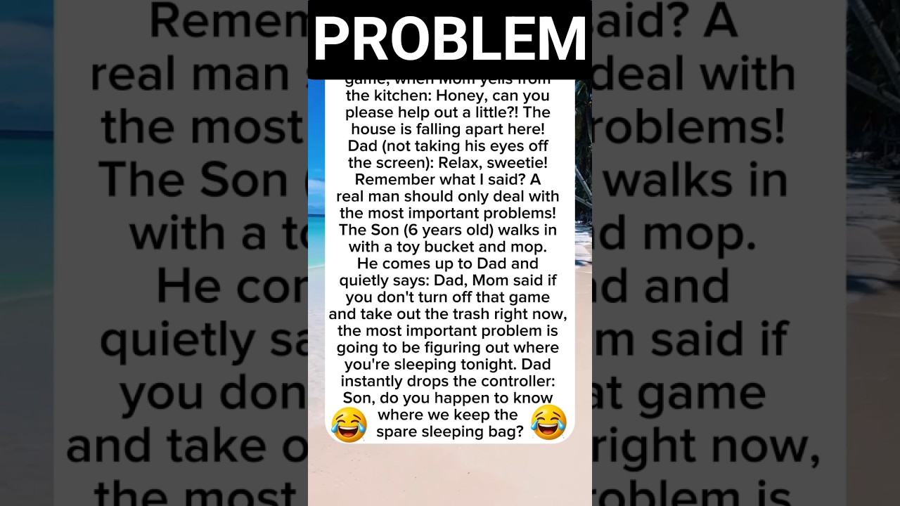 Most Important Problem 😂             