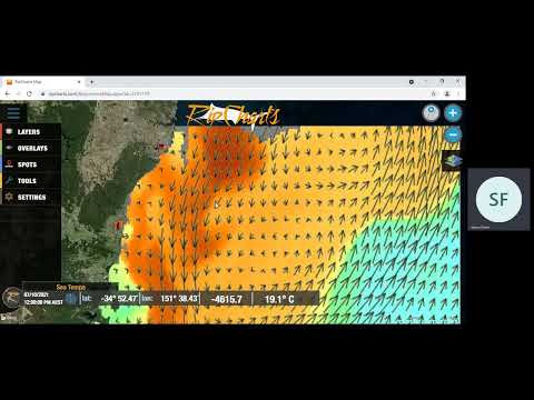Reading Sea Surface Temperature Charts for Fishing