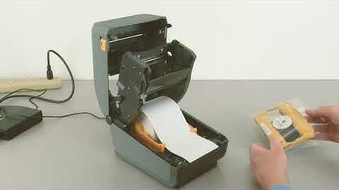 Zebra ZD420C Changing Ribbon cartridge - How to Tips and Tricks by @3labels