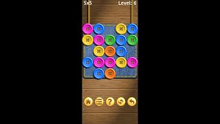 Buttons and Scissors (-by KyWorks) - free offline puzzle game for Android and iOS - gameplay. screenshot 2