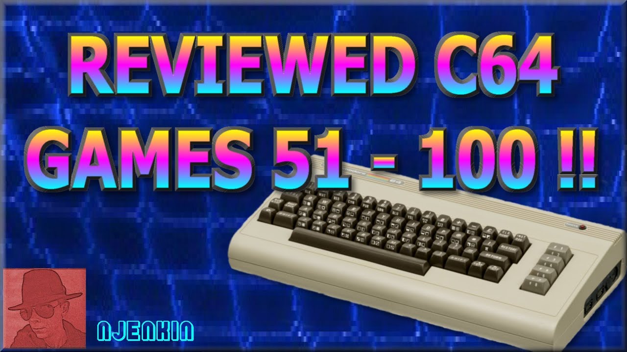 Reviewed Commodore 64 GAMES - 51 to 100 !! - A Channel Index - YouTube