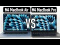 M4 MacBook Air Vs M4 MacBook Pro Vergleich Die Richtige Wahl Treffen 2025 M4 MacBook Air Vs M4 MacBook Pro Vergleich Die Richtige Wahl Treffen 2025