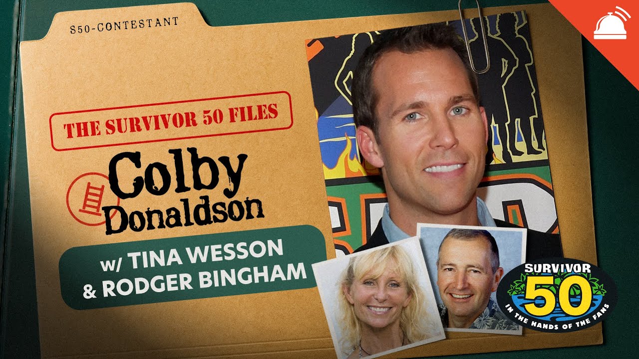 Tina Wesson and Rodger Bingham Talk Colby Donaldson | The Survivor 50 Files