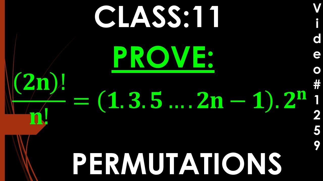 Prove 2n n 1 3 5 2n 1 2 n I Class 11 I prove-2n-n-1-3-5-2n-1-2-n-i-class-11-i