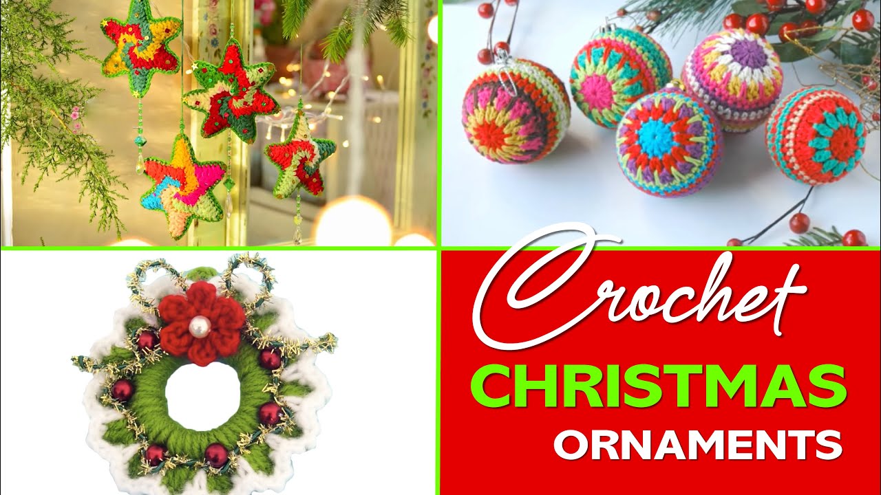 🎄Crochet Christmas Ornaments 🎄Compilation | 