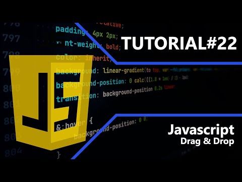 Javascript | Drag & Drop | Tutorial #22
