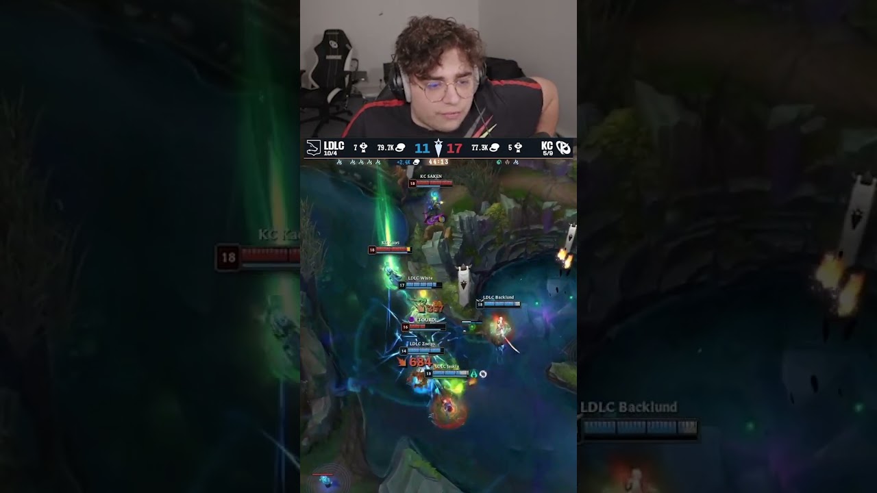 LE FIGHT DE ZINZIN DE KAORI CONTRE LDLC OL 